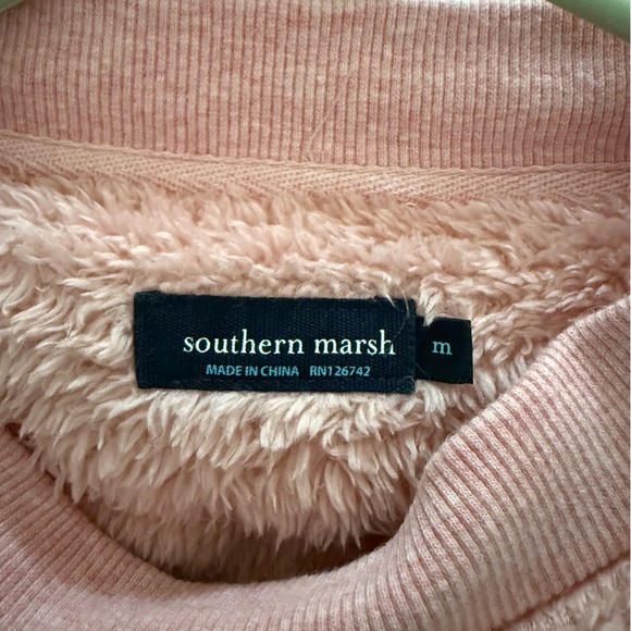 Southern Marsh Blush Fleece Pullover - Picture 2 of 3
